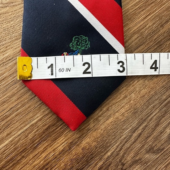 Tie Tree California Mens Necktie Car Wreck Teen Boy Funny Gag Gift USA 3”x56” - Picture 3 of 4